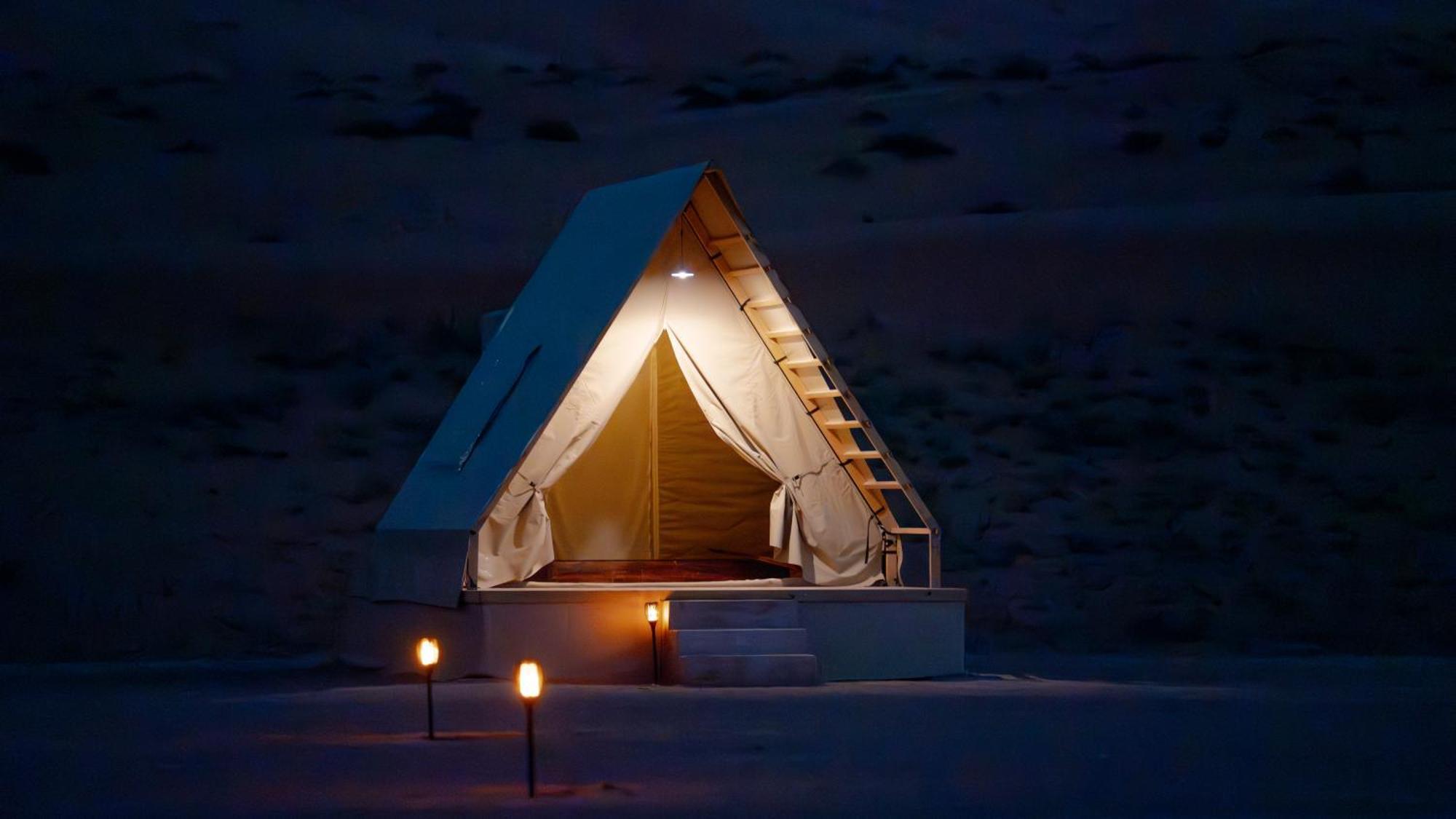 Adventurer Camp Hotel Al Wasil Bagian luar foto