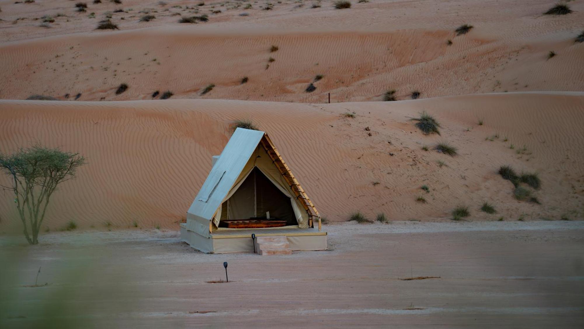 Adventurer Camp Hotel Al Wasil Bagian luar foto
