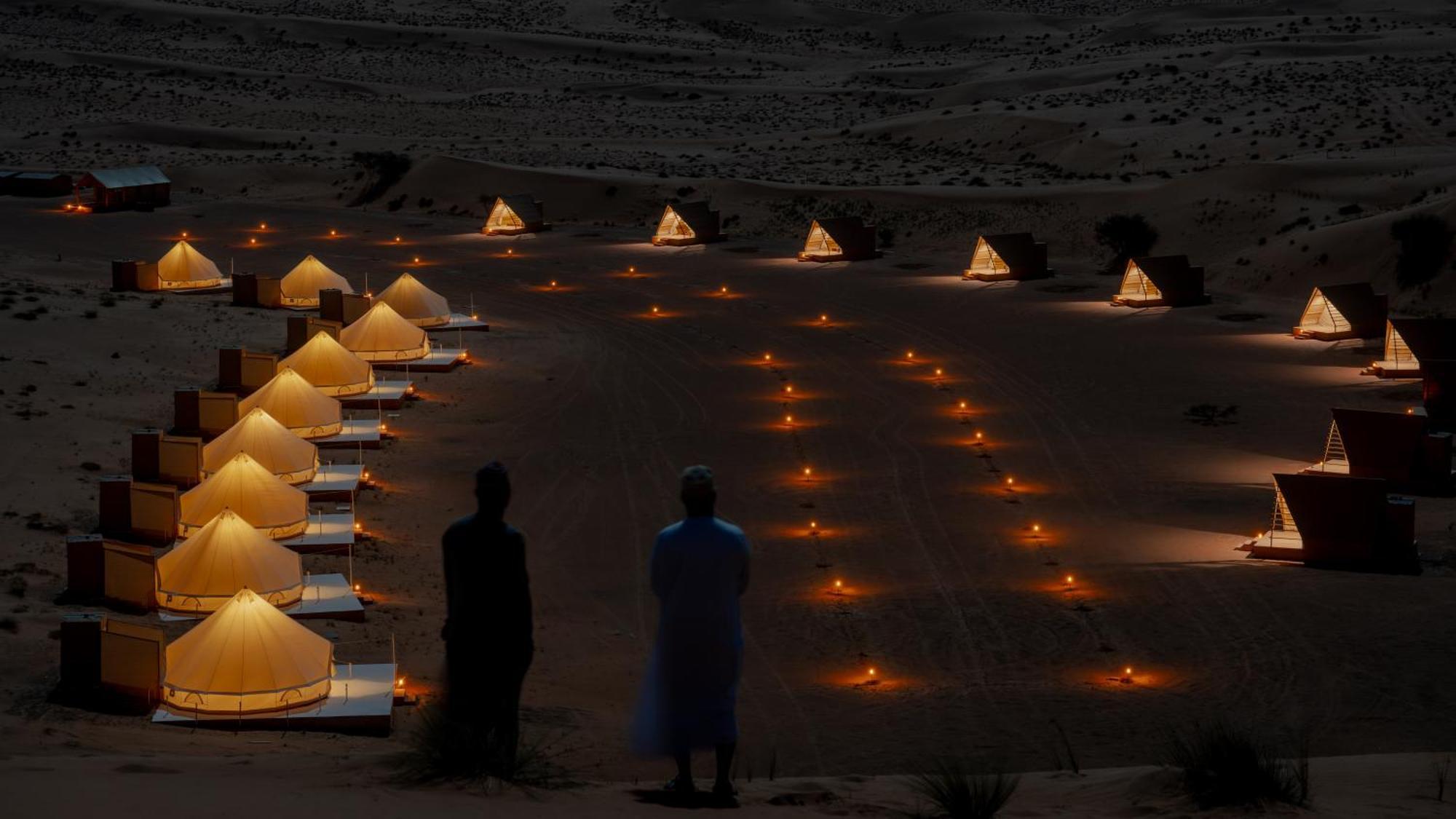 Adventurer Camp Hotel Al Wasil Bagian luar foto