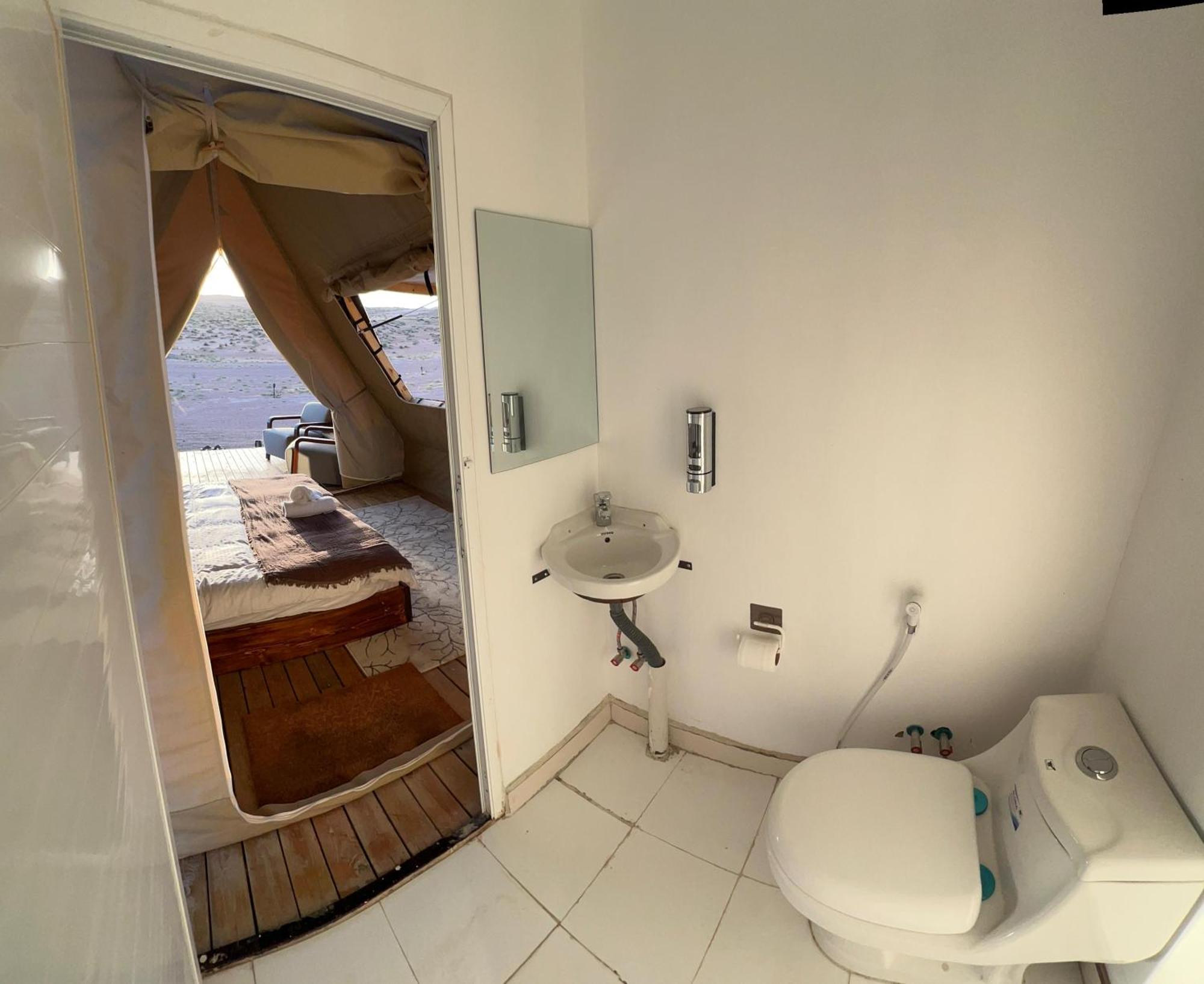 Adventurer Camp Hotel Al Wasil Bagian luar foto