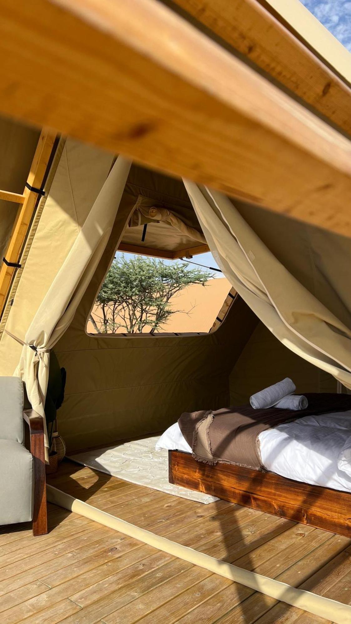 Adventurer Camp Hotel Al Wasil Bagian luar foto