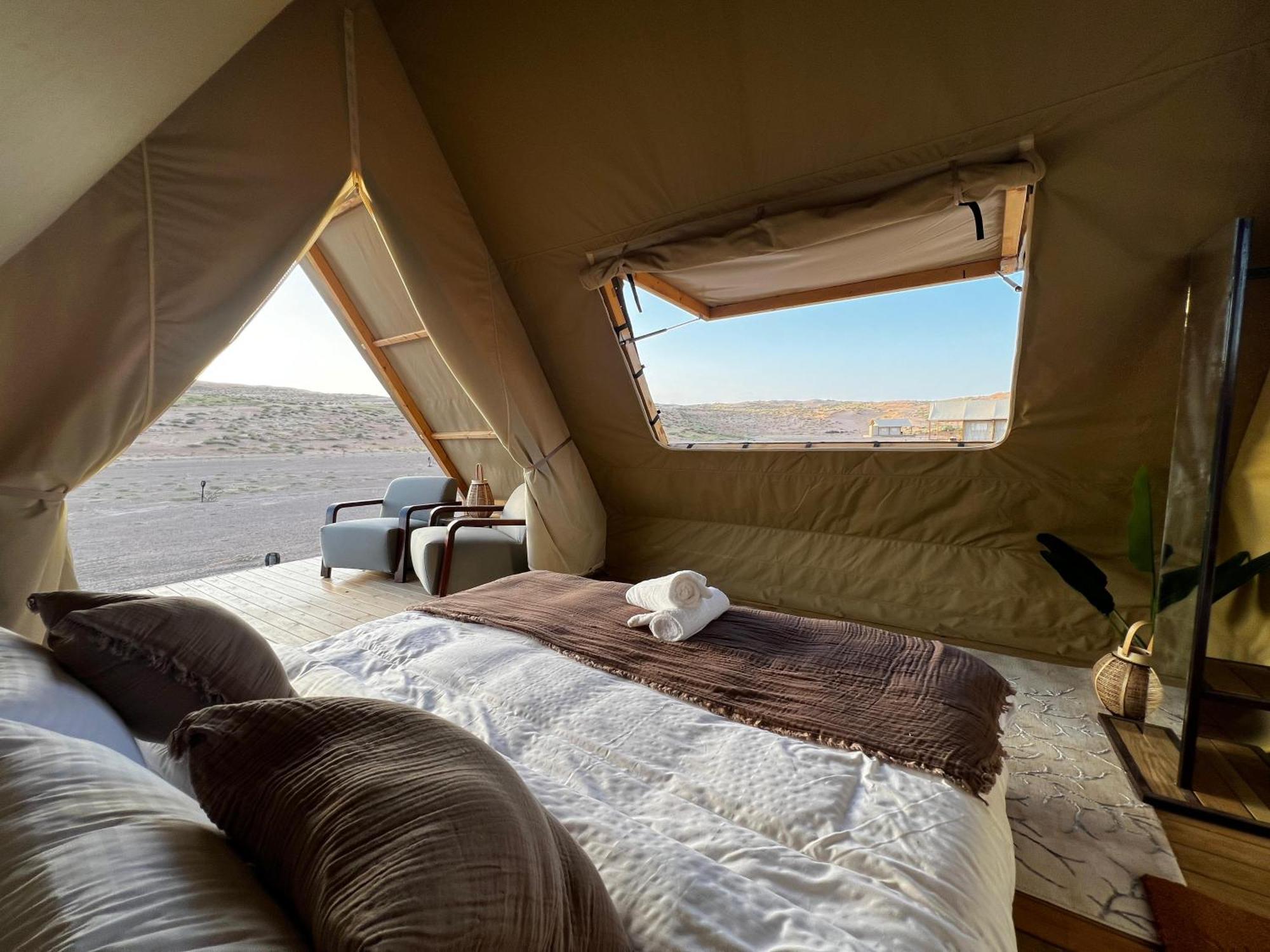 Adventurer Camp Hotel Al Wasil Bagian luar foto