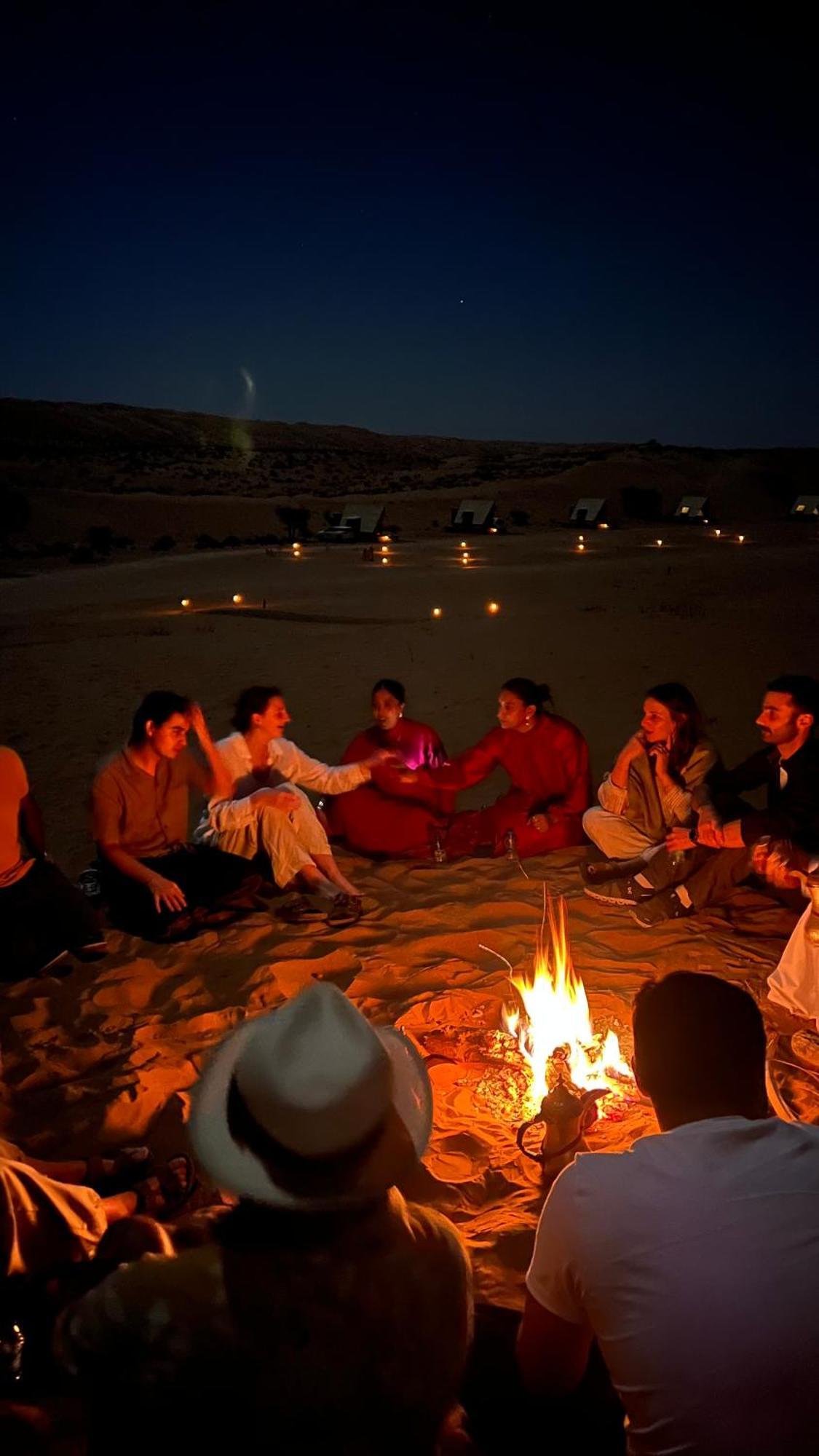 Adventurer Camp Hotel Al Wasil Bagian luar foto